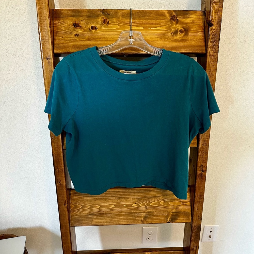 Madewell cropped tee